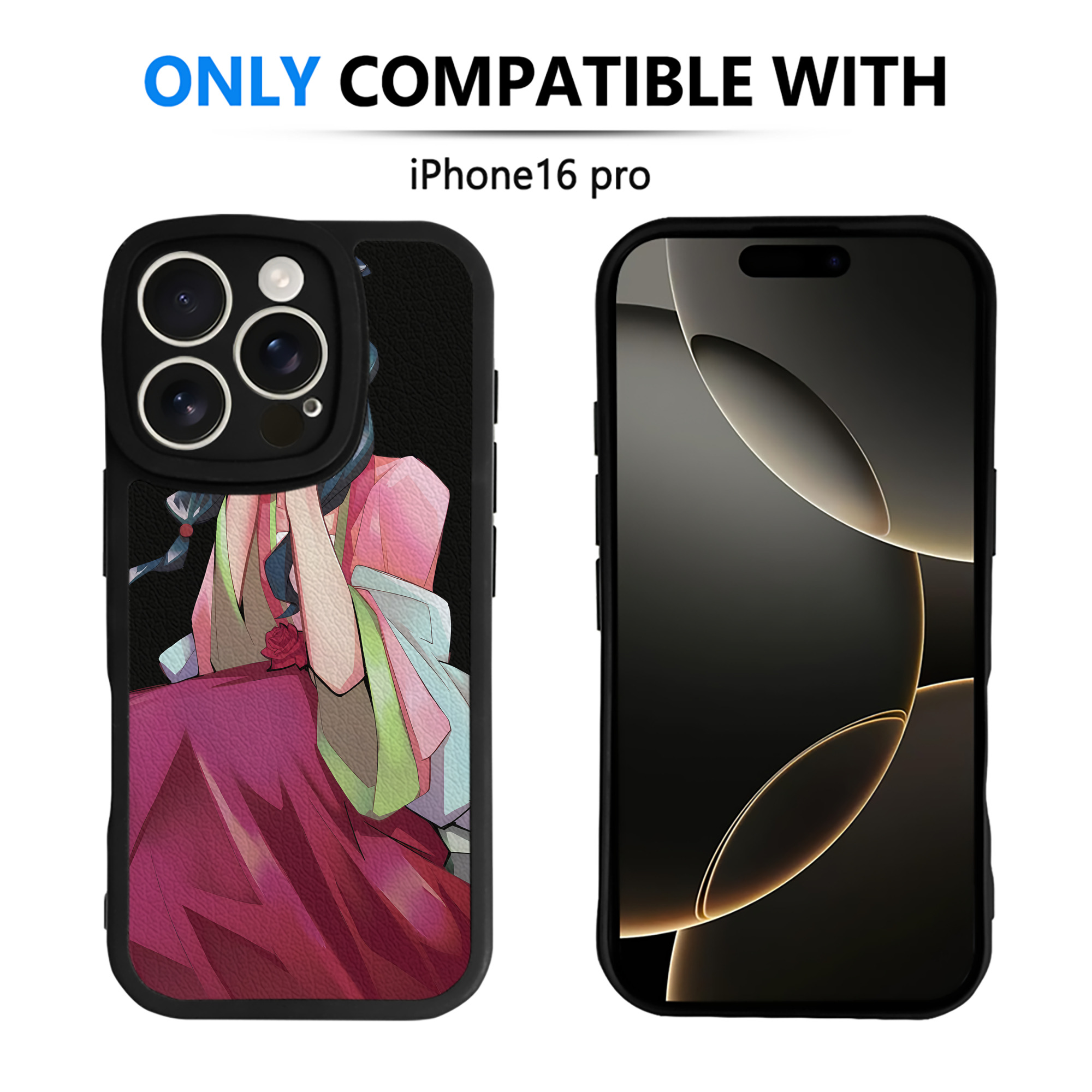 （画像用） 薬屋のひとりごと The Apothecary Diaries 【iPhone 16シリーズ対応】シリコンスマホケース（レザー調） 材質：シリコン